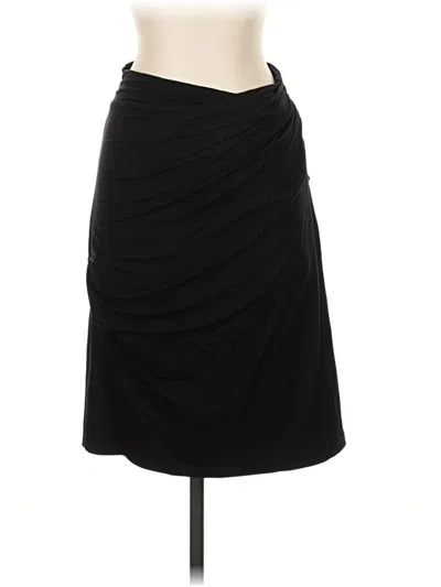 Pre-owned Mm. Lafleur Formal Skirt In Black