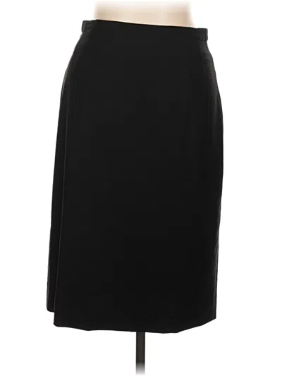 Pre-owned Mm. Lafleur Formal Skirt In Black