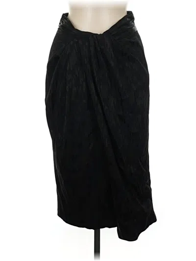 Pre-owned Mm. Lafleur Formal Skirt In Black