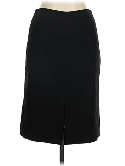 Pre-owned Mm. Lafleur Formal Skirt In Black