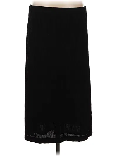 Pre-owned Mm. Lafleur Formal Skirt In Black