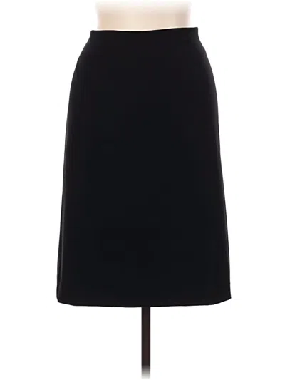 Pre-owned Mm. Lafleur Formal Skirt In Black