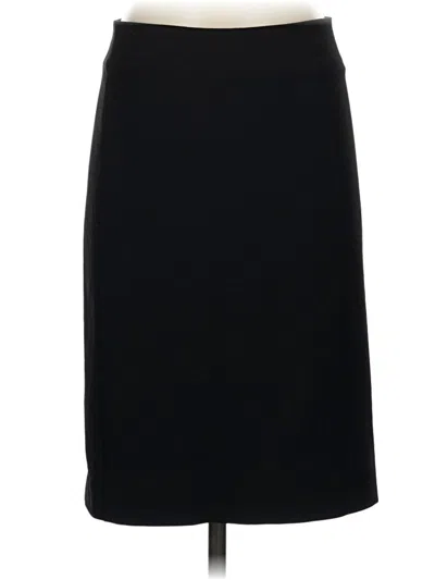Pre-owned Mm. Lafleur Formal Skirt In Black