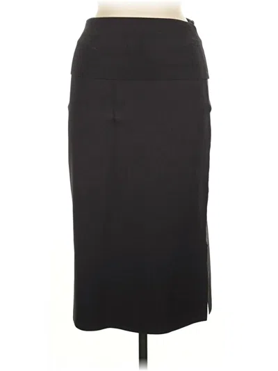 Pre-owned Mm. Lafleur Formal Skirt In Black
