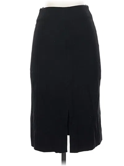 Pre-owned Mm. Lafleur Formal Skirt In Black