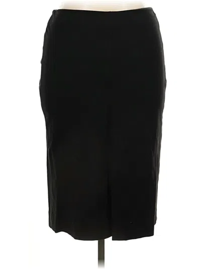 Pre-owned Mm. Lafleur Formal Skirt In Black