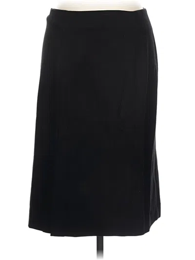 Pre-owned Mm. Lafleur Formal Skirt In Black