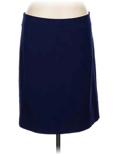 Pre-owned Mm. Lafleur Formal Skirt In Blue