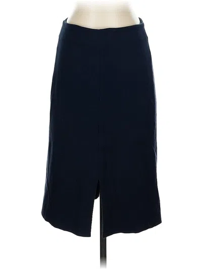 Pre-owned Mm. Lafleur Formal Skirt In Blue