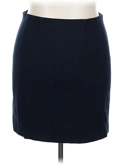 Pre-owned Mm. Lafleur Formal Skirt In Blue