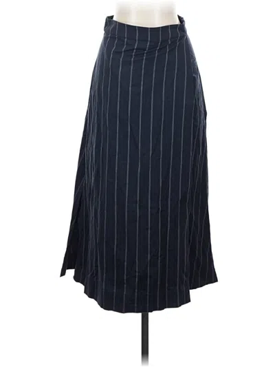 Pre-owned Mm. Lafleur Formal Skirt In Blue