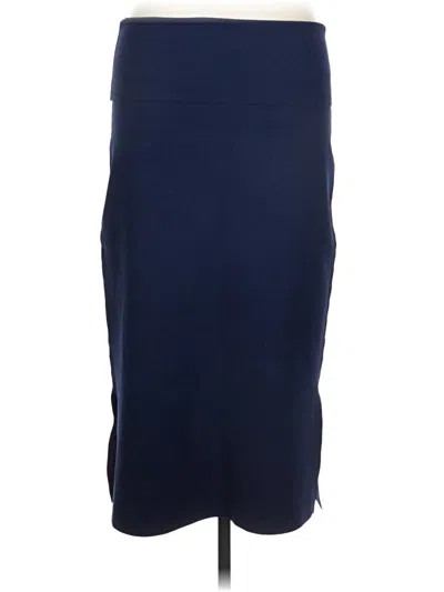 Pre-owned Mm. Lafleur Formal Skirt In Blue