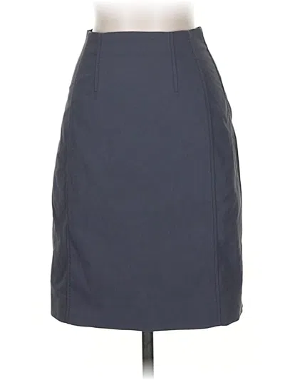 Pre-owned Mm. Lafleur Formal Skirt In Gray