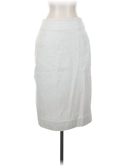 Pre-owned Mm. Lafleur Formal Skirt In Gray
