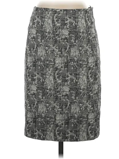 Pre-owned Mm. Lafleur Formal Skirt In Gray