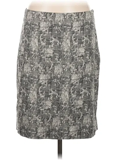 Pre-owned Mm. Lafleur Formal Skirt In Gray