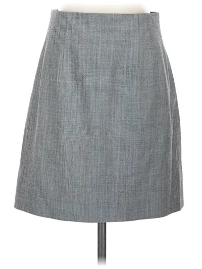 Pre-owned Mm. Lafleur Formal Skirt In Gray