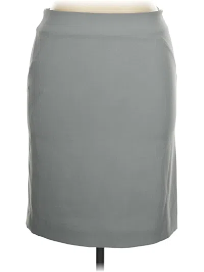Pre-owned Mm. Lafleur Formal Skirt In Gray