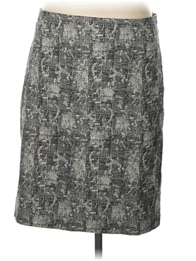 Pre-owned Mm. Lafleur Formal Skirt In Gray