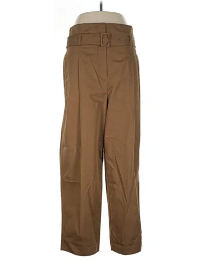 Pre-owned Mm. Lafleur Khaki Pant In Brown