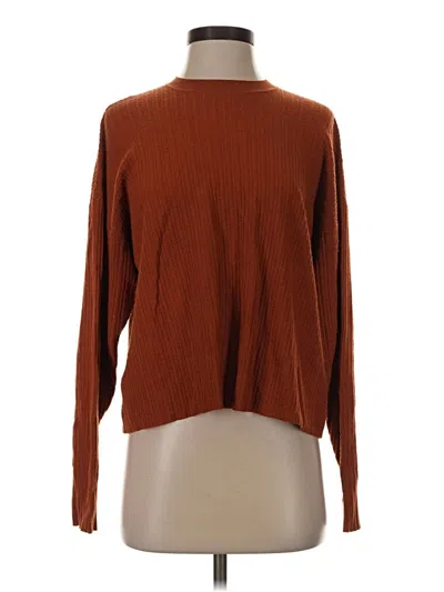 Pre-owned Mm. Lafleur Pullover Sweater In Brown