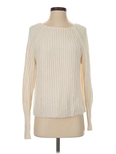 Pre-owned Mm. Lafleur Pullover Sweater In White