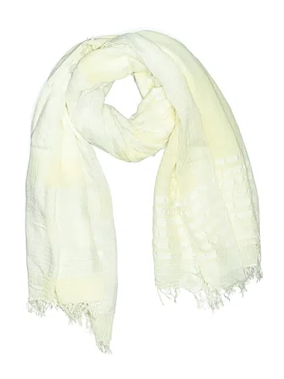 Pre-owned Mm. Lafleur Scarf In White