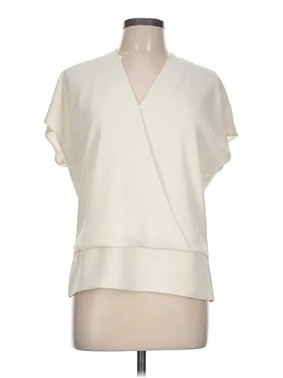 Mm. Lafleur Short Sleeve Blouse In Ivory