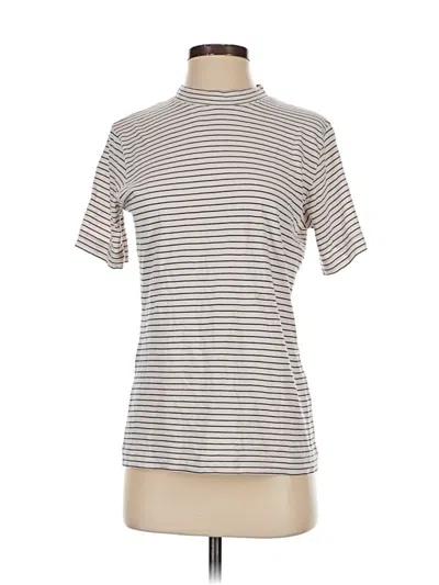 Pre-owned Mm. Lafleur Short Sleeve Turtleneck In Gray