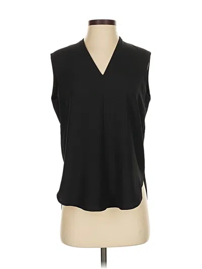Pre-owned Mm. Lafleur Sleeveless Blouse In Black