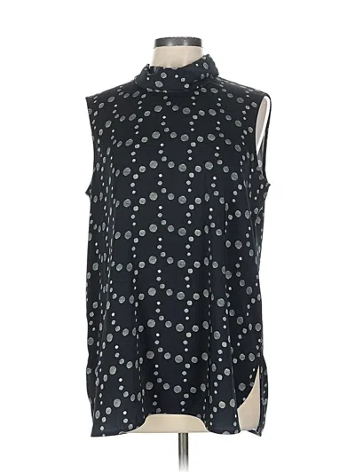 Pre-owned Mm. Lafleur Sleeveless Blouse In Black