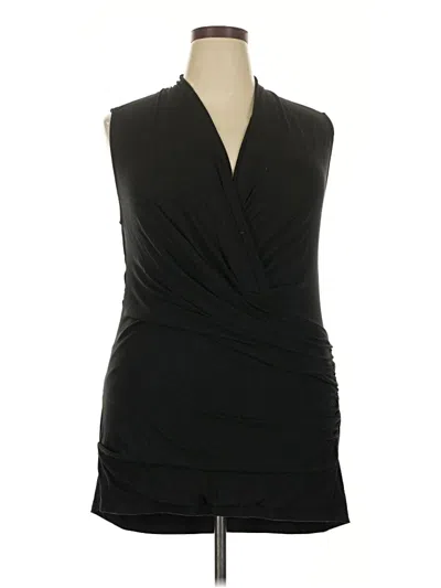 Pre-owned Mm. Lafleur Sleeveless Blouse In Black