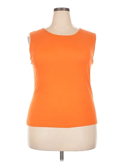 Pre-owned Mm. Lafleur Sleeveless T-shirt In Orange