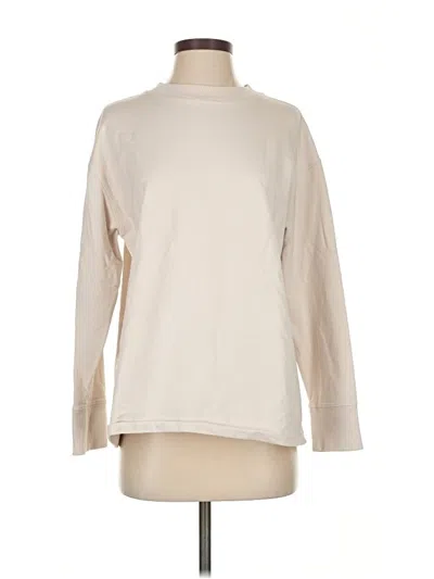 Pre-owned Mm. Lafleur Sweatshirt In White