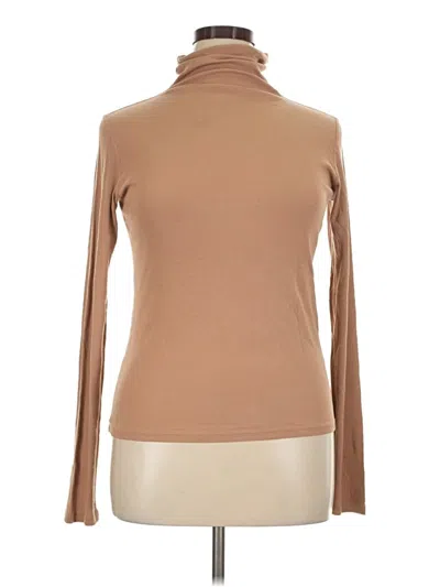 Pre-owned Mm. Lafleur Turtleneck Sweater In Tan