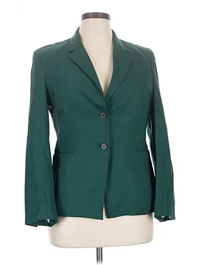Pre-owned Mm. Lafleur Wool Blazer Jacket In Green