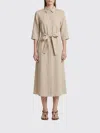Mm Max Mara Dress  Woman Color Milk In Neutral