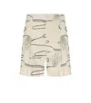 Mm Max Mara Agito Sabbia Bermuda Shorts In Gray