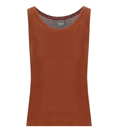 MM MAX MARA MM MAX MARA BRAVA RUST RED TOP