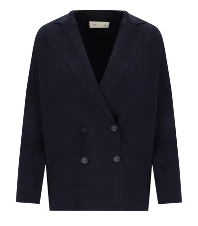 Mm Max Mara Cardigan Loncia Blue