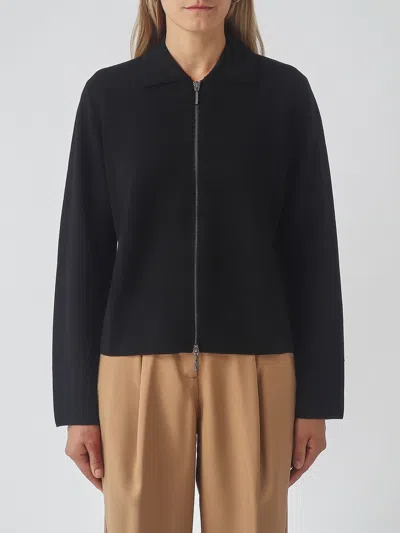 Mm Max Mara Cardigan Woman Color Black