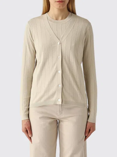 Mm Max Mara Cardigan Woman  In Brown
