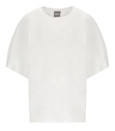 Mm Max Mara Cellula White Blouse