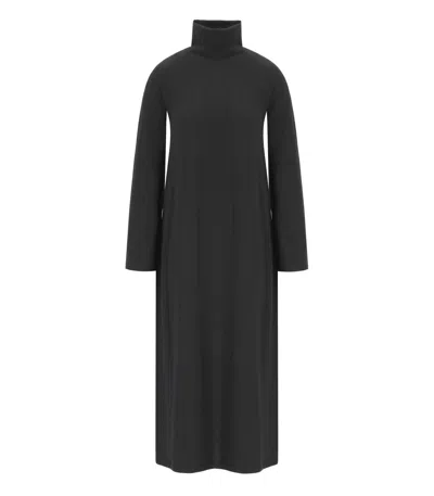 MM MAX MARA CILE BLACK KNITTED DRESS