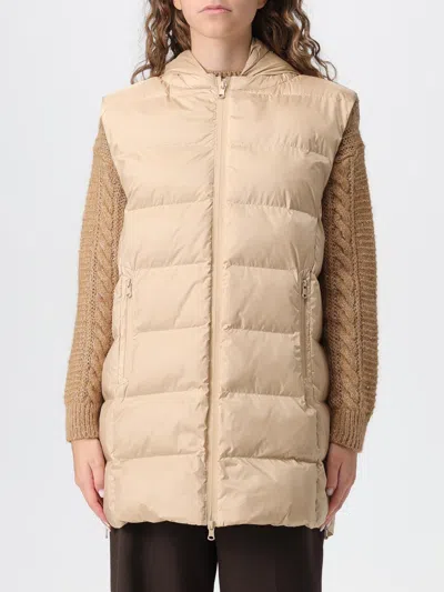 Mm Max Mara Coat  Woman Color Yellow