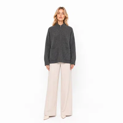 Mm Max Mara Coats In Gray