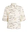 Mm Max Mara Cotton Jenni Shirt In Beige