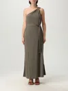 Mm Max Mara Dress  Woman Color Green In Green