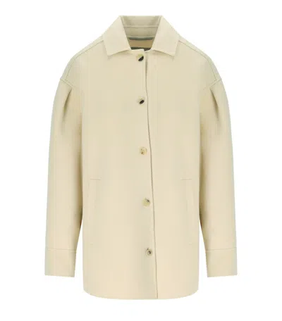 MM MAX MARA EMBLEMA BUTTER JACKET