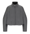 Mm Max Mara Era Grey Sweatshirt In Gray